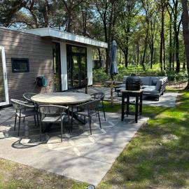 Bos chalet Hellendoorn met Hottub, viešbutis mieste Haarle