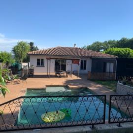 Jolie villa familiale bohème et moderne