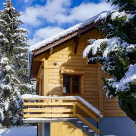 Le Chalet Lovecy - Vue sur les montagnes 4/5 pers, hotel en Bernex