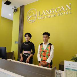 Lang Can Boutique Hotel, hotel u gradu 'Bản Kien'