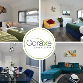 3 Bedroom Tranquil Heaven for Contractors and Families Choice by Coraxe Short Stays, Hotel in Tilbury