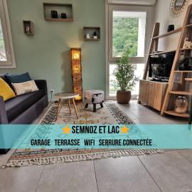 SEMNOZ & LAC - WIFI - Parking - Balcon - Centre-ville, hotel Sévrier-ben
