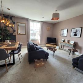 Grove Place Apartment, viešbutis mieste Leamington Spa