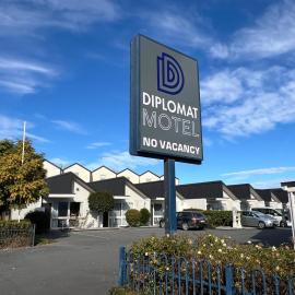 Diplomat Motel, hotel in Christchurch