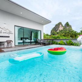 Sea Eagle Mountain private pool villa Aonang, hotel in Ban Nong Thale