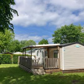 MBH sur camping familial proche mer et centre Houlgate, hôtel à Houlgate