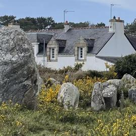 Maison vue sur les alignements de Carnac - Les Glycines: Carnac şehrinde bir otel