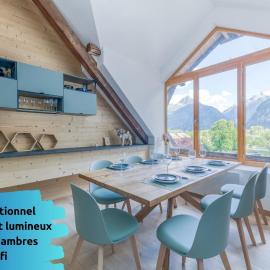 Meije - Vue Montagne, 3 Chambres, Confort & Fibre