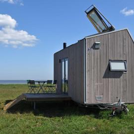 Viesnīca Tiny House Pioneer 2 - Green Tiny Spot Schillig pilsētā Vangerlande