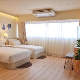 ห้องพักเมืองทองธานี Happiness Sleep P1, hotel in Ban Song Hong