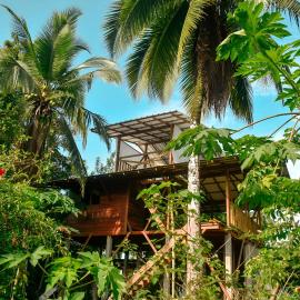 La tarima del colibri Ecolodge, hotel a El Valle