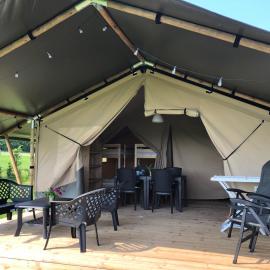 Kemp Sluknov- Glamping, hotel a Děčín