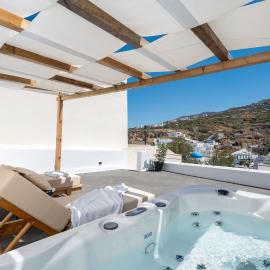 AngelEve Villa with private Jacuzzi, khách sạn ở Fira