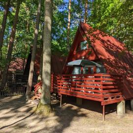 VIVA SOLE domek Nr 7 Ośrodek Wypoczynkowy Skorzęcin, hotel in Skorzęcin