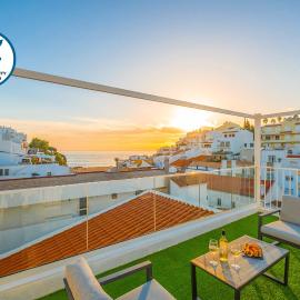 Apartment Carvoeiro By The Sea 1 - Terraço e vista mar
