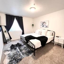 Modern & Stylish King bed WiFi