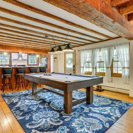 Game Room & Yard: Greentown Home Near State Park