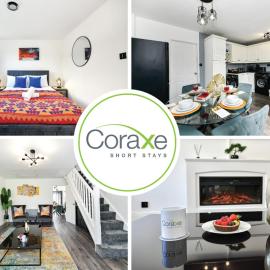 3 Bedrooms Urban Oasis for Contractors and Families by Coraxe Short Stays, hotel i Oldbury