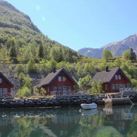 Fjordhytte-5 Hardanger-Region, zwischen Odda und Rosendal, hotel em Sundal