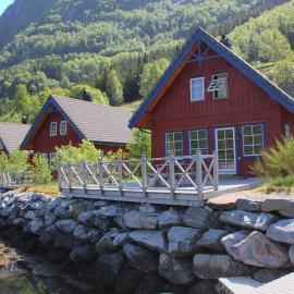 Fjordhytte-6 direkt am Maurangerfjord, einem Seitenarm des Hardangerfjords, hotel em Sundal