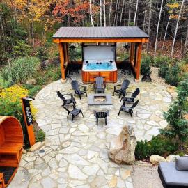 ONNEA - Magical Chalet & Spa - Sauna - Fireplace - EV Chrger - AC, hotel in Petite-Rivière-Saint-François