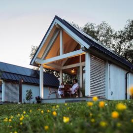 Tiny house met hottub: Dokkum şehrinde bir otel