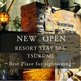 Beppu onsen Resort Stay Spa Tsurumi, hotel di Beppu