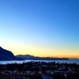 Overlooking Lago Maggiore