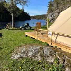Hommen Gård Glamping, hôtel à Risør