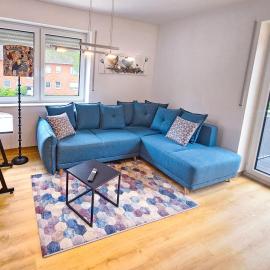 EcoCube 442 - Balkon, 2Zimmer, Waschmaschine, Schlafsofa, готель у місті Меппен