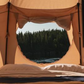 Hôtel UNIQ - Forêt Ô Cascades - Tentes Glamping，羅登的飯店