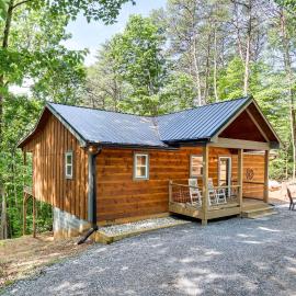 Peaceful Blue Ridge Cabin, Forest View & Fireplace