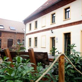 Gutshof Leipzig- Podelwitz- Pension nahe Leipziger Messe，拉克維茨的飯店
