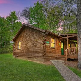 Blue Rose Cabins - Lincoln Log Cabin – hotel w mieście Logan