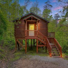 Blue Rose Cabins - Overlook Cabin, hotel a Logan