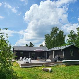 Sommerhus ved Mossø med søkig, hotel em Skanderborg