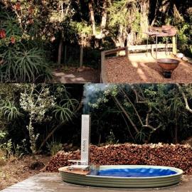 Serene forest house Walk to beach Power Backup, hotel a Glentana