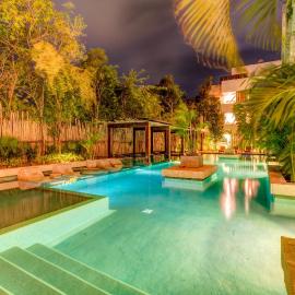 Private Rooftop 1BR Condo with Stunning Common Areas
