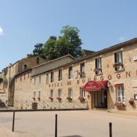 Hotel de Bourgogne, хотел в Клуни