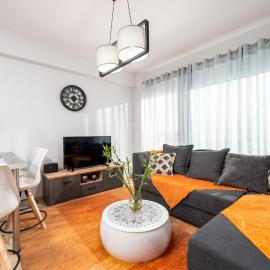 Colorful city apartment