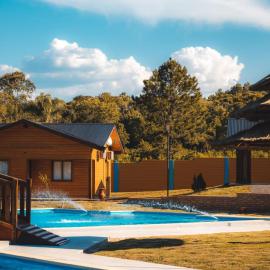 Cabañas San Valentín, hotell i Eldorado