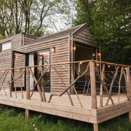 Ekko tiny house et sauna extérieur, hotel sa Philippeville