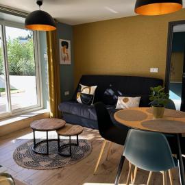 Appartement Proche Hôpital, Jardin privatif – hotel w mieście La Tronche