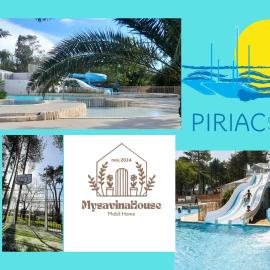 MysavinaHouse mobilhome 4 à 6 pers camping 4 Etoiles, hotel in Piriac-sur-Mer