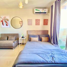 Cozy Condo near Airport with Pool and Ocean View, hotel em Suba