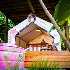 El Yunque Glamping River View at Casa Parcha, hotel di Naguabo