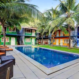 Treebo Morjim Banyan Resort with Swimming Pool, hotel en Morjim