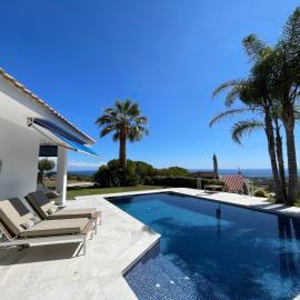 Palm Maresme - Suite with bathroom and terrasse with ocean views in a private villa