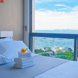 Unixx Condo Pattaya delux view near walking street, hotel in Pattaya South