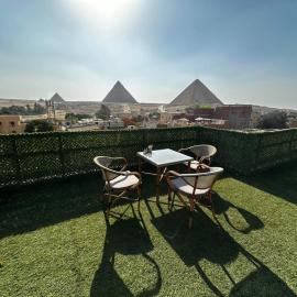 Narmer Pyramids View